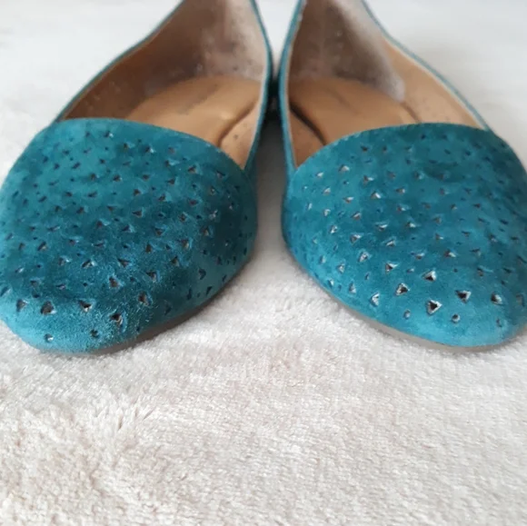 Lucky Brand Emerald Green Archh2 Flats - Picture 6 of 11